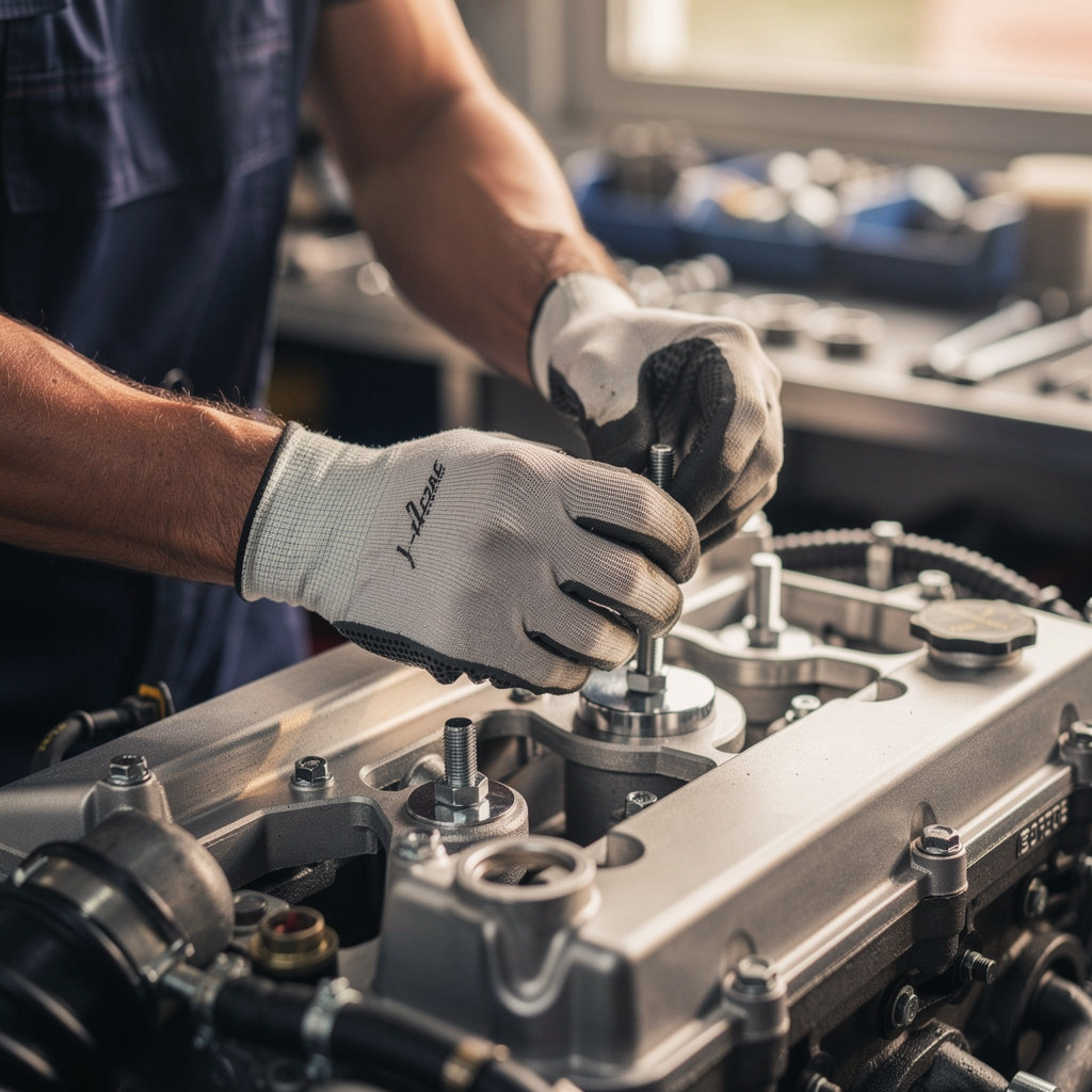 UNITED AUTO REPAIRS team demonstrating integrity and quality work in their Livermore auto repair shop